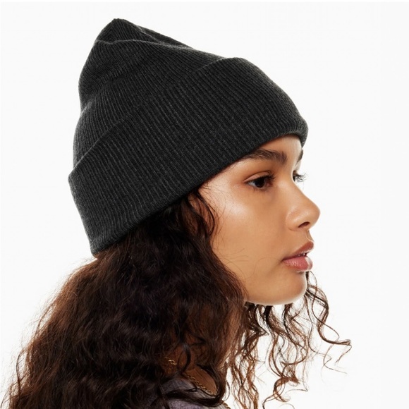 NWT Aritzia Snowflake Knit cuffed beanie - Picture 1 of 3
